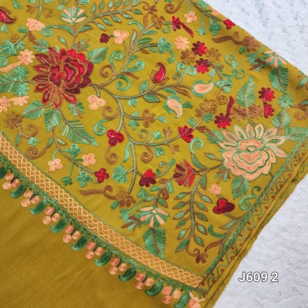 Pashmina Shawl | Full Kashmiri Embroidery