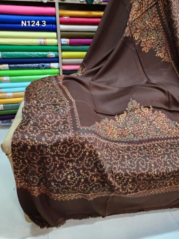 Pashmina Shawl | Print and Embroidery - Image 2