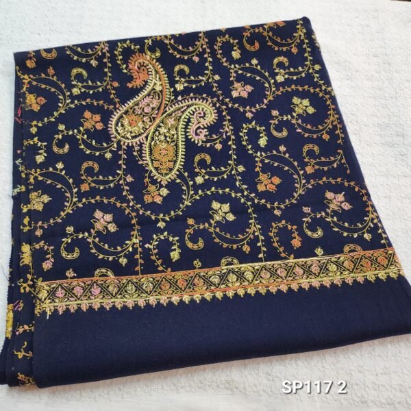 Pashmina Stole | Print and Embroidery