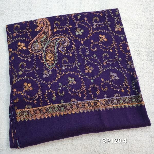 Pashmina Stole | Print and Embroidery