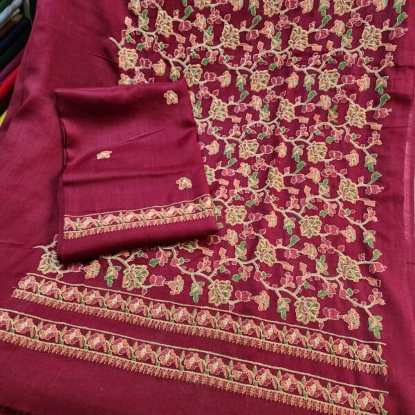 Pashmina Gulabkar Embroidered 3 PC Suit - Image 2