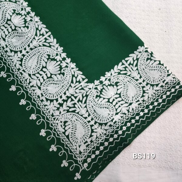 Pashmina Shawl | Border Embroidery - Image 3