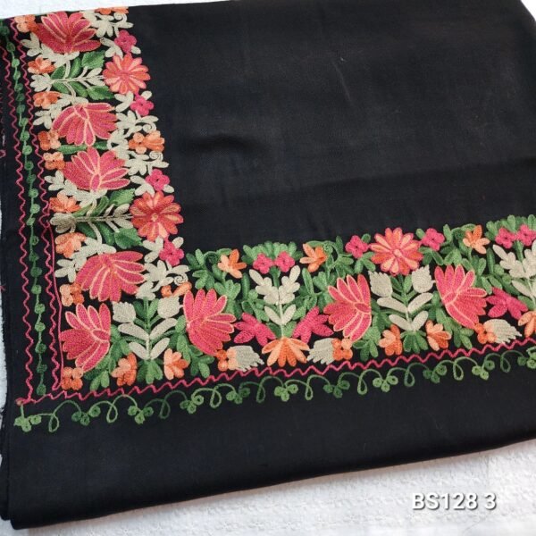 Pashmina Shawl | Border Embroidery