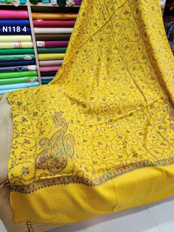 Pashmina Shawl | Print and Embroidery - Image 2