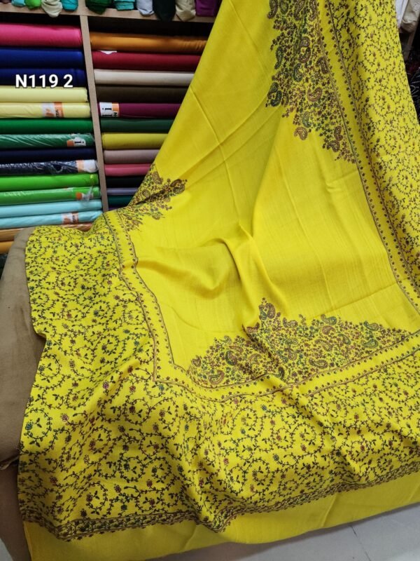 Pashmina Shawl | Print and Embroidery - Image 2