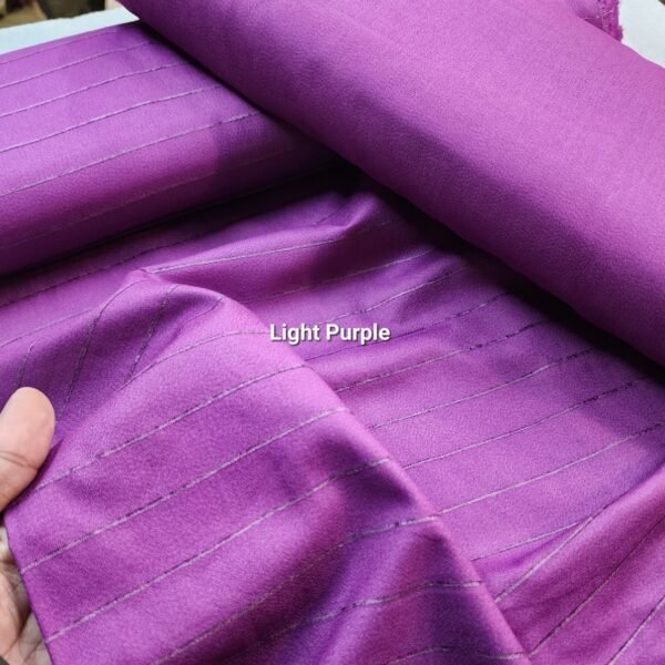 Light Purple | Wool Marina Velvet Lining Suit 6 yards