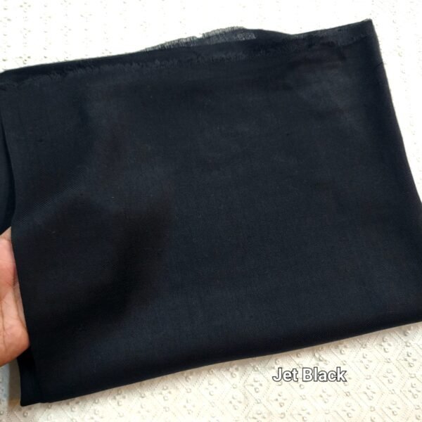 Plain Pashmina Shawl | Black