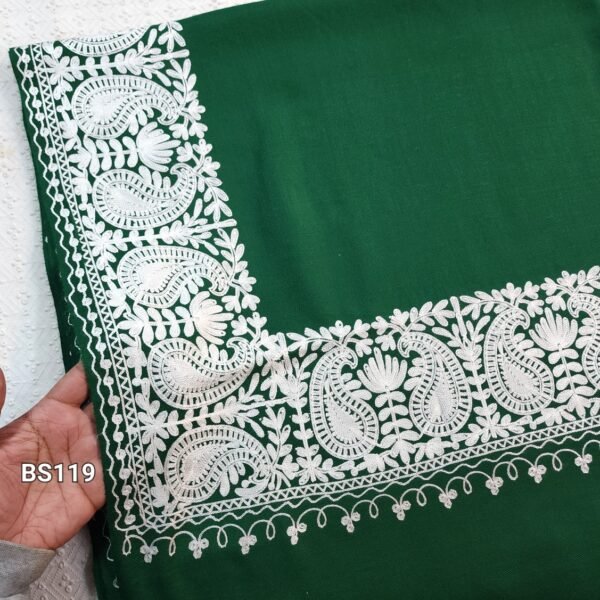 Pashmina Shawl | Border Embroidery