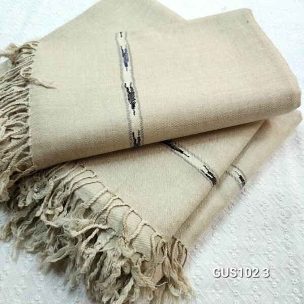 Pure Wool Gents Shawl Handmade Khaddi Shawl