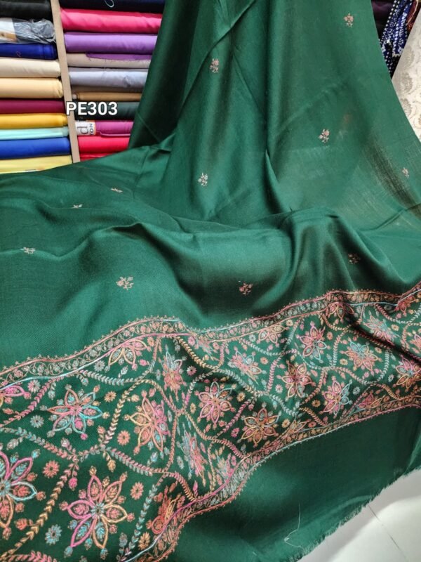 Pashmina Shawl | Print and Embroidery - Image 2