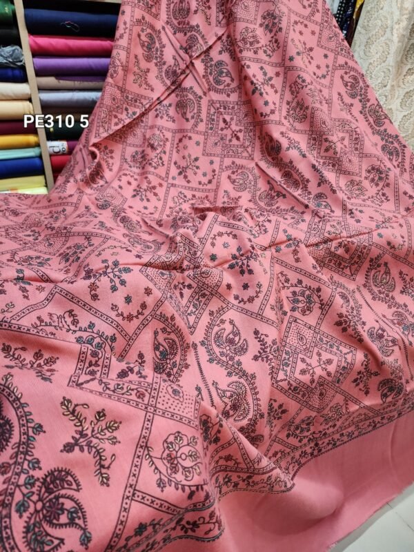 Pashmina Shawl | Print and Embroidery - Image 2