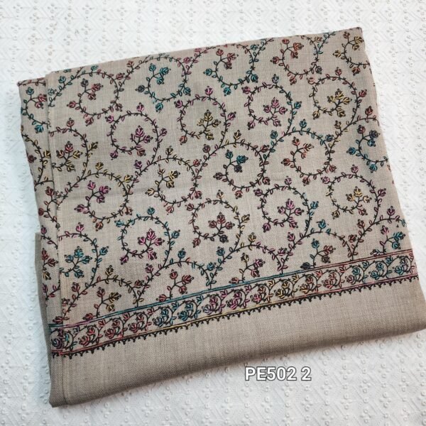 Pashmina Shawl | Print and Embroidery