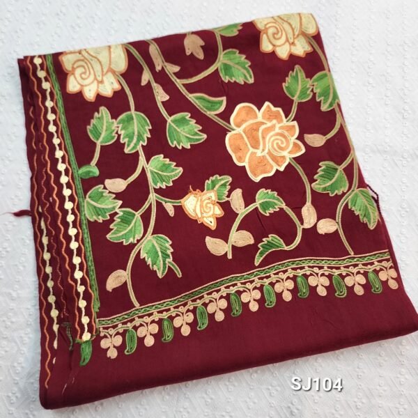 Pashmina Stole | Gulabkar Embroidery