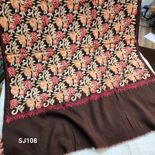 Pashmina Stole | Gulabkar Embroidery - Image 2