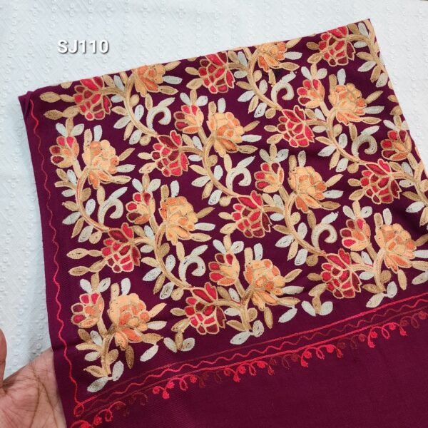 Pashmina Stole | Gulabkar Embroidery