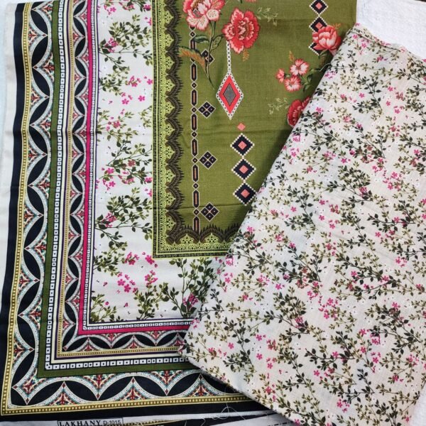 3 Piece Khaddar Digital Printed Suit Wool Shawl