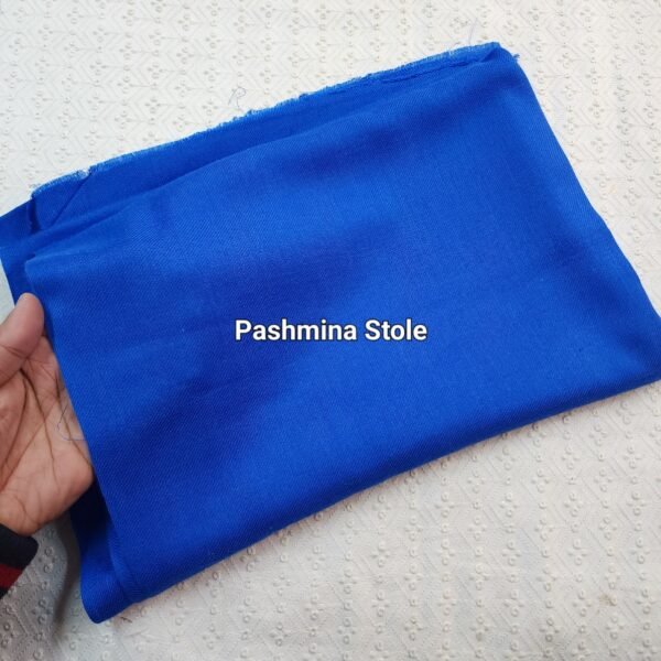 Plain Pashmina Stole | Royal Blue