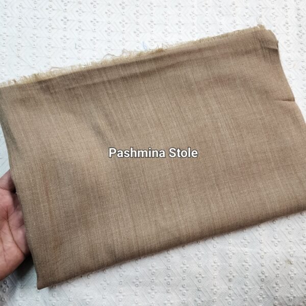 Plain Pashmina Stole | Dark Skin