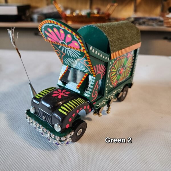 Truck Model Truck Art Handmade Green