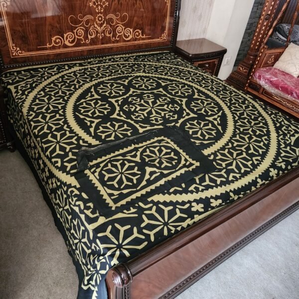 Ajrak Printed Bedsheet Set