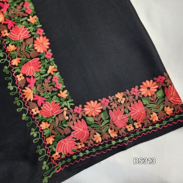 Pashmina Border Embroidery Shawl