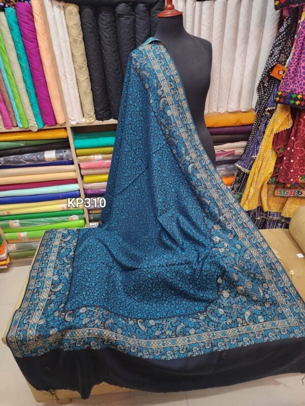 Kani Shawl | Fine Pashmina Kani Shawl - Image 2