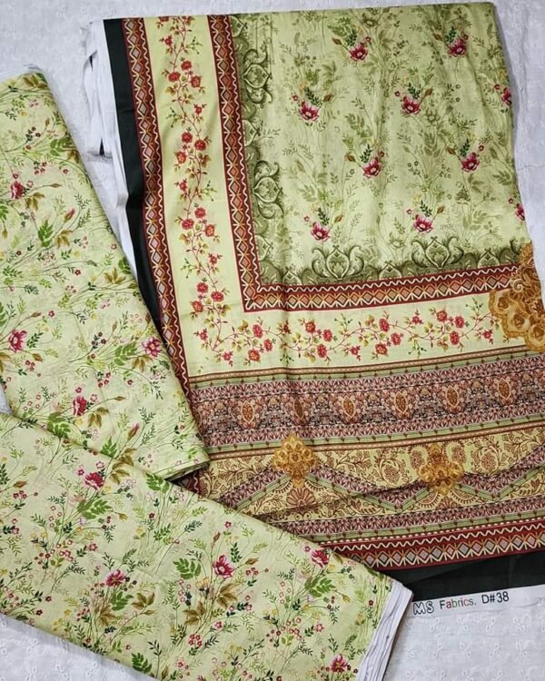 Pure Lawn 3 Pc Allover Suit