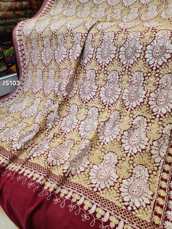 Ladies Kashmiri Pashmina Shawl - Image 3