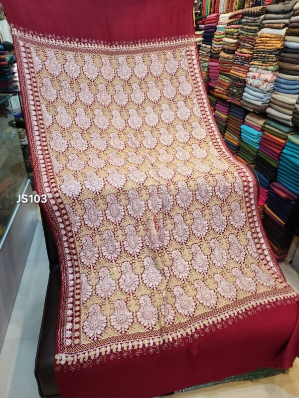 Ladies Kashmiri Pashmina Shawl - Image 2