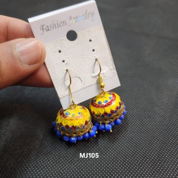 Meenakari Earrings Handmade