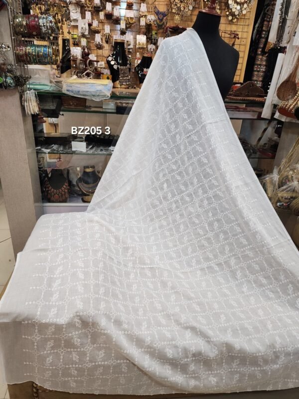 Lawn Chikankari Shawl Breeze Lawn