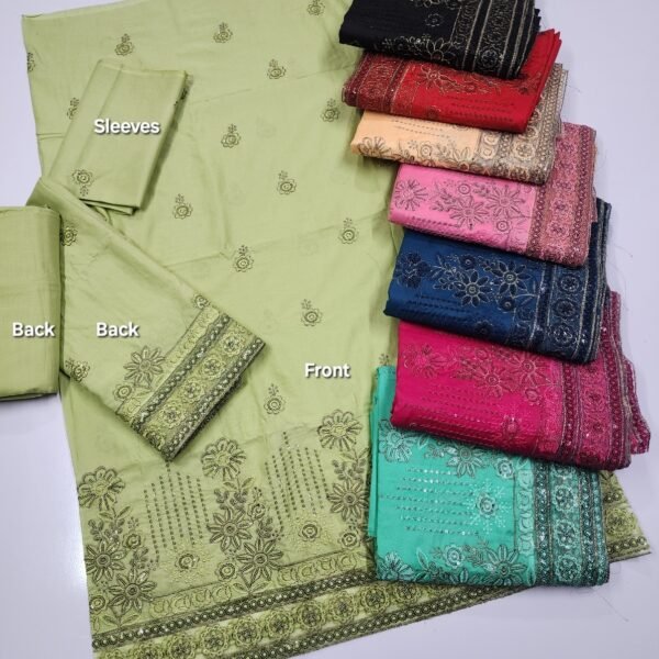 Breeze Lawn 2 Pc Embroidered Suits 25% OFF - Image 2