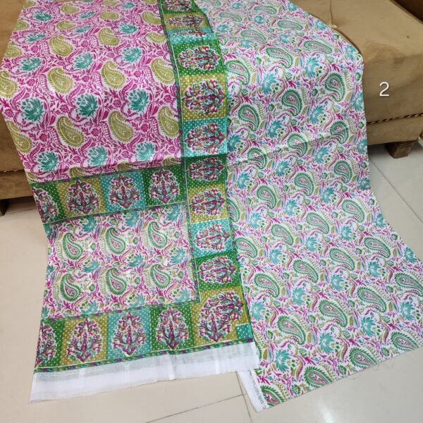 Lawn 2 Piece Block Printed Suits