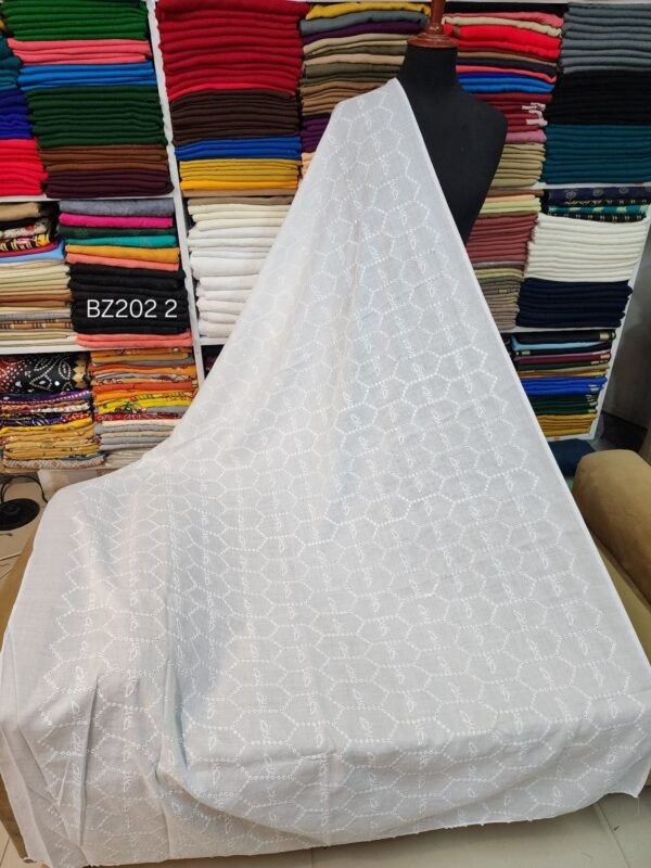 Lawn Chikankari Shawl Breeze Lawn - Image 2