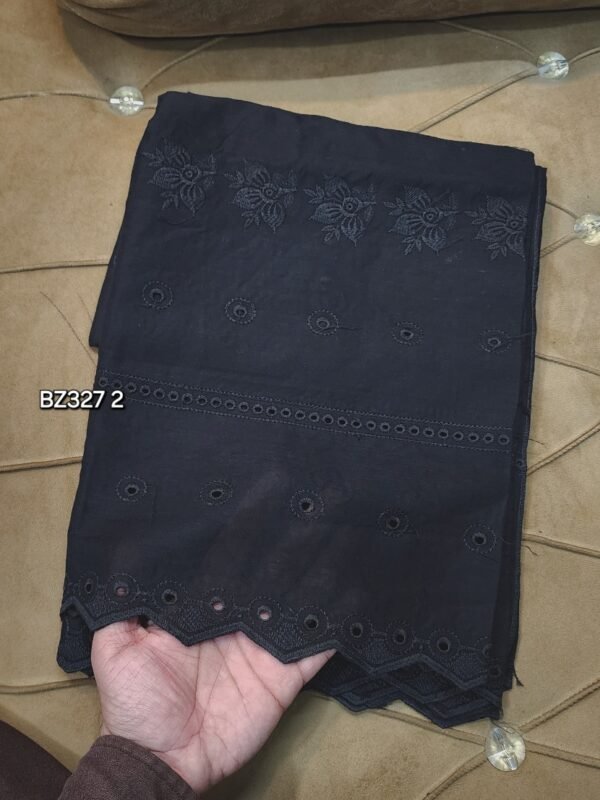 Breeze Cutwork Tarkashi Chikankari Shawl