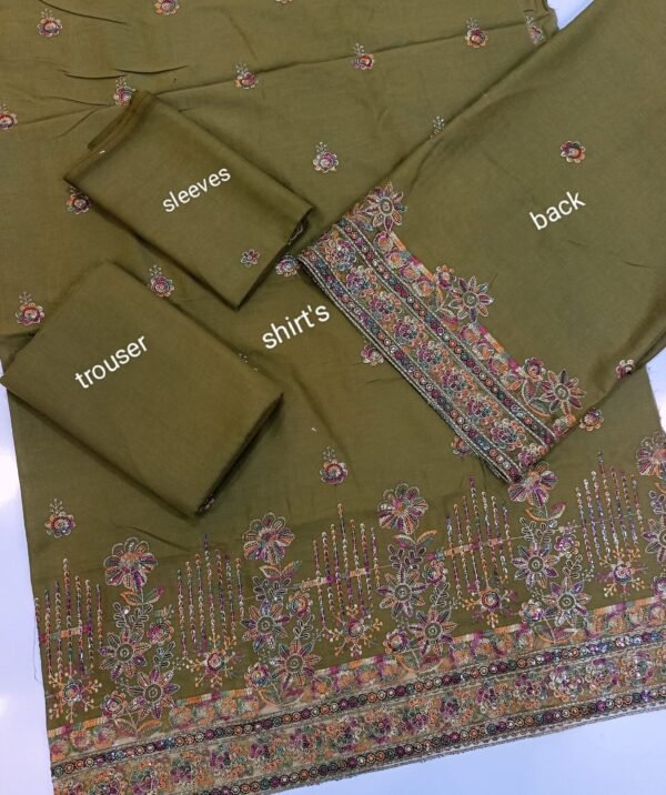 Breeze Lawn 2 Pc Embroidered Suits Fancy