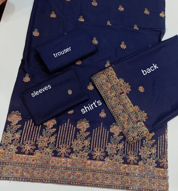 Breeze Lawn 2 Pc Embroidered Suits Fancy