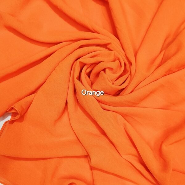 Plain Georgette Chiffon Stoles/ Hijabs - Image 7