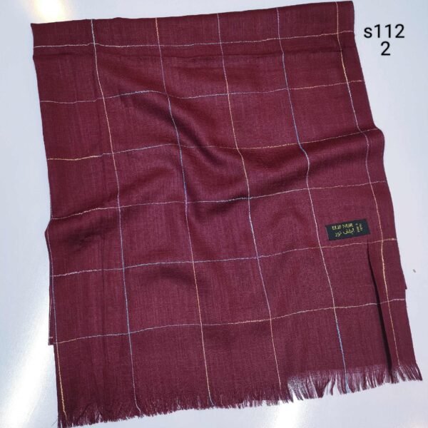 Pure Lawn Multi Slub Lines Stoles - Image 2