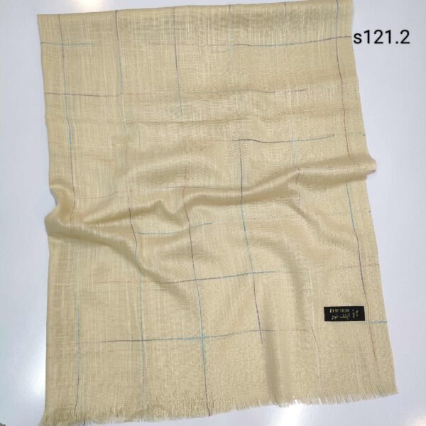 Pure Lawn Multi Slub Lines Stoles - Image 11