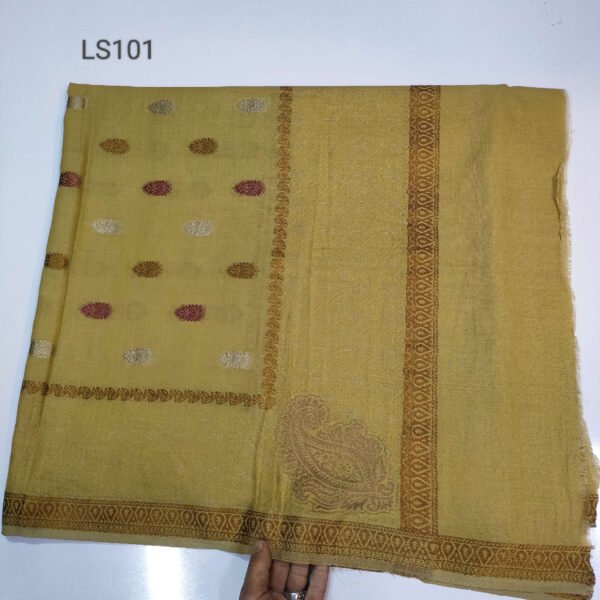 Pure Lawn Self Jacquard Shawl