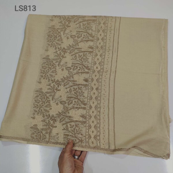 Pure Lawn Self Jacquard Shawl