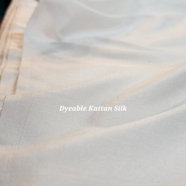 Kattan Silk Dyeable Fabric