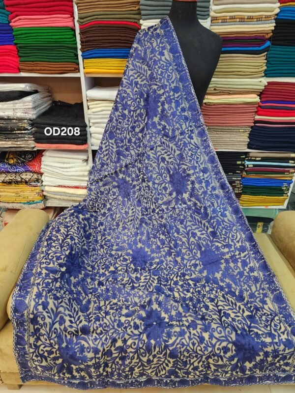Organza Gulabkar Embroidered Dupatta - Image 2