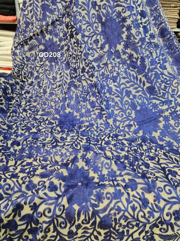 Organza Gulabkar Embroidered Dupatta - Image 3