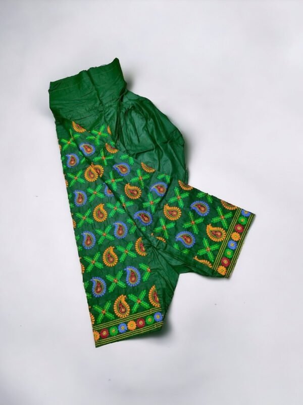 Stitched Cotton Embroidered Shalwar