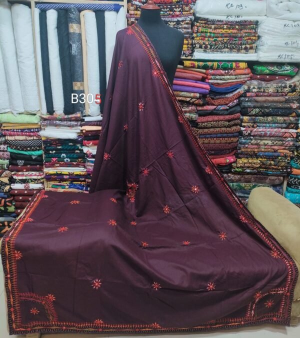 Handmade Balochi Shawl Swiss Lawn 25% OFF