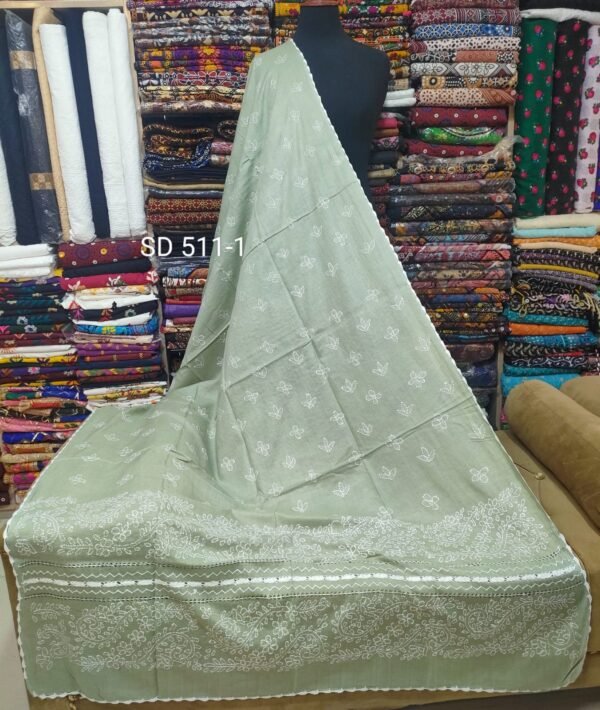Handmade Tarkashi Shadow Shawl - Image 2