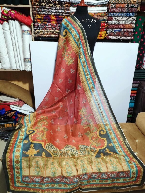 Monal Digital Printed Diamond Dupatta (Lawn Masoori)