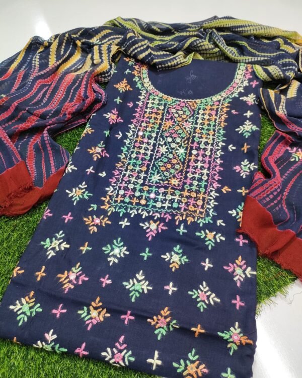 3 Piece lawn Handmade Suit